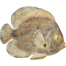 Laromita Decoration Balık Obje / Kahverengi