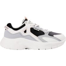 Xtep 976118320001 Siyah-Beyaz Retro Sneaker Wmn Ayakkabı