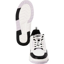 Xtep 976118310052 Beyaz-Siyah Street Sneaker Wmn Ayakkabı