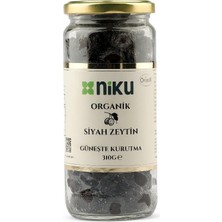 Niku Organik Siyah Zeytin Güneşte Kurutma 310GR