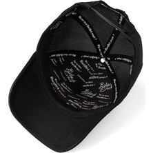 BlackBörk V1 Trucker Wake Up - 2CS Kod Logolu Unisex Siyah Şapka (Cap)