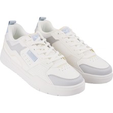 Xtep 976118310018 Beyaz-Gri Retro Sneaker Wmn Ayakkabı