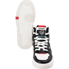 Xtep 976118310047 Siyah-Beyaz Retro Sneaker Wmn Ayakkabı