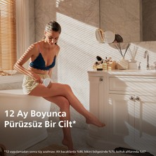 Philips Kablosuz Yüz ve Vücüt 2 Başlık + Çanta Lazer Epilasyon + Tüy Alma Cihazı, Traş Makinesi Full Set , Luciole Lambader Hediye