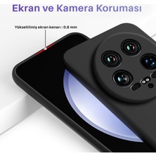 Xiaomi Mi 14 Ultra Kılıf Kamera Korumalı Içi Kadife Lansman Silikon Kapak