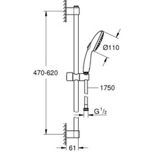 Grohe Tempesta 110 Duşu Seti 3 Akışlı - 27644003