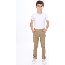 CMZ Collection Çocuk Lastikli Esnek Slim Fit Okul Pantolonu