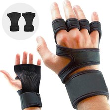 GongtuShop Bracer Tarzı M Boyutu Ağırlık Kaldırma Su Isıtıcısı Çan Dambell Eldiven Spor Salonu Ekipmanları Kadın Erkek Spor Spor Vücut Geliştirme Sapları El Palm Bilek Koruyucusu (Yurt Dışından)