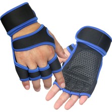 GongtuShop No.3 Tarzı M Boyutu Halter Eğitim Eldiven Erkekler Kadınlar Için Spor Spor Vücut Geliştirme Jimnastik Spor Salonu El Bilek Palm Koruyucu Eldiven (Yurt Dışından)