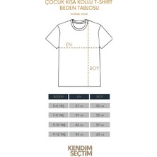 Kendim Seçtim Stray Kids Kore K-Pop Baskılı Çocuk Tişört Kısa Kollu