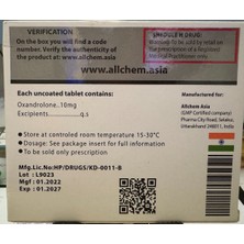 Allchem Asia Aııchem Asia Oxa-10  - Oxandralonne 100 Tablet 3736