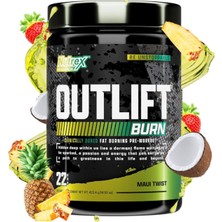 Nutrex Research Outlift Burn Pre Workout Powder  2 In 1 Performance 425GR  Usa Versiondur