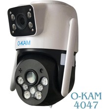 O-kam O-KAM-4047 6mp Wifi Ptz Camera 3.inc 15PCS  Leds Dual Light