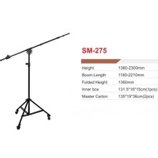 D-Stand SM-275 Boom Mikrofon Standı AKTS-1673