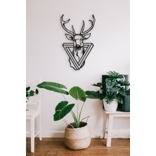 Elf Reklam Ran Geyiği Tablo Ahşap Mdf Lazer Kesim