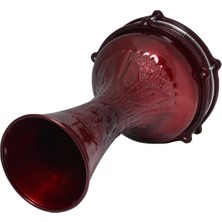 Saz 820C-BR Alüminyum Darbuka İşlemeli Statik Bordo 20 cm