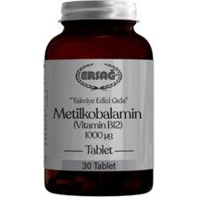 Ersağ Metilkobalamin (Vitamin B12 Tablet)