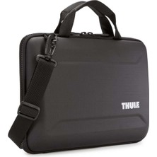 Thule Hayır Gauntlet 4 MacBook Pro Çantası 14" - Siyah Düz Günlük Siyah