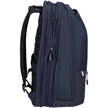 Samsonite Düz KH8-41-003 17.3 Stackd Bız Notebook Sırt Çantası Mavi 17 Inç Mavi Sırt Çantası Tekstil Günlük