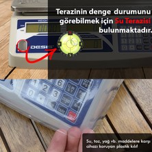 Desis H2C-3 Elektronik Sayıcı Terazi 3 Kg / 0.1 Gr (Hassas Terazi)