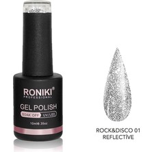 Roniki Kalıcı Flash Oje Rock Disco Reflective 01 10 ml