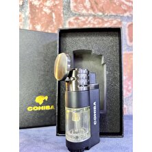 Cohiba  4 Torch Pürmüz Alevli Profesyonel Çakmak