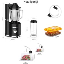 Yui Turbo SF-717 LED Göstergeli Vakumlu Blender Seti (Yuı Türkiye ) Plastik Plastik  800