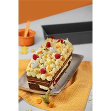 KAISER 2 Gourmet Baton Kek Kalıbı 30 cm Tek Ebat Siyah Alüminyum Standart