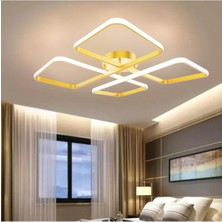 Elektroyou Novem Eskitme Plafonyer Kumandalı Ultra Süper 3 Renk Işık Ledli Avize