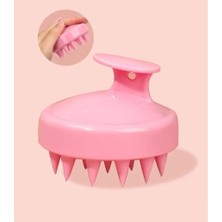 Saç Bakım Fırçası, Saç Derisine Masaj Yapan Şampuan Tarağı, Duş Fırçası Silikon 1 Adet