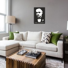 Elf Reklam Baba (The Godfather) Ahşap Mdf Lazer Kesim Tablo