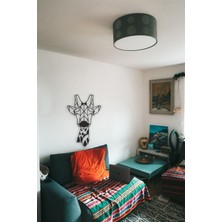 Elf Reklam Zürafa Tablo Ahşap Mdf Lazer Kesim