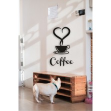 Elf Reklam Coffee Tablo Ahşap Mdf Lazer Kesim