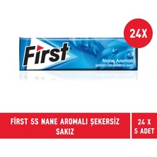 First 5s Keskin Nane Aromalı Şekersiz Sakız - 24 Adet