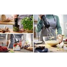 Bosch Premium Serie 6 4lü Paslanmaz Çelik Bıçak 10YIL Motor  1200 W El Blender Seti C / F