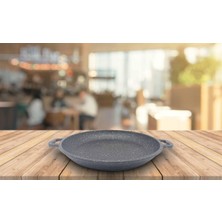 Kitchenboost Granit 36 cm Çok Amaçlı Kızarma Tavası - Sac Kavurma Tavası