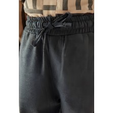 CMZ Collection Çocuk Beli Bağcıklı Mevsimlik Esnek Okul Pantolonu