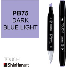 Shinhan Art Art Touch Twin Marker PB75 Dark Blue Light