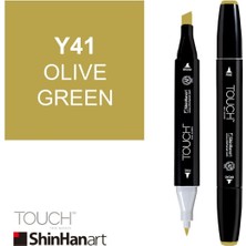 Shinhan Art Art Touch Twin Marker Y41 Olive Green