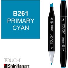 Shinhan Art Art Touch Twin Marker B261 Primary Cyan