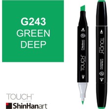Shinhan Art Art Touch Twin Marker G243 Green Deep
