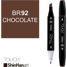 Shinhan Art Art Touch Twin Marker BR92 Chocolate