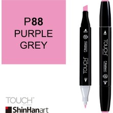 Shinhan Art Art Touch Twin Marker P88 Purple Grey