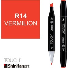 Shinhan Art Art Touch Twin Marker R14 Vermilion