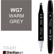 Shinhan Art Art Touch Twin Marker Wg7 Warm Grey