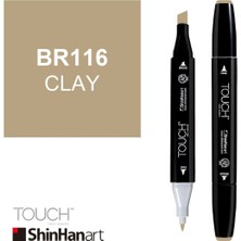 Shinhan Art Art Touch Twin Marker BR116 Clay