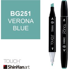 Shinhan Art Art Touch Twin Marker BG251 Verona Blue