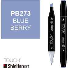 Shinhan Art Art Touch Twin Marker PB273 Blue Berry