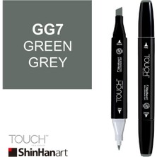 Shinhan Art Art Touch Twin Marker Gg7 Green Grey