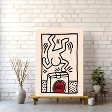 Pegziz Oda Dekorasyonu Sanatsal Tablo Pop Art Cafe Dekorasyonu Kanvas Tablo